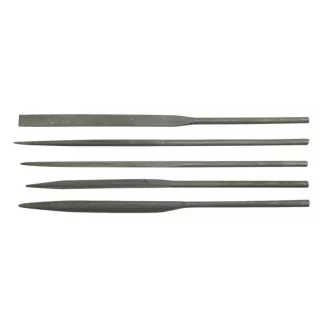 VOREL Endfeilen-Set, 5-teilig, 4,0 x 160 mm / Nr. 2 mittel