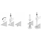 Abdeckplanenring-Set 10-teilig