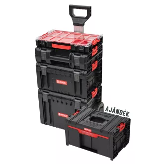   QBRICK SYSTEM PRO 2.0 Werkzeugkoffersystem 5-teilig + SYSTEM PRO 2.0 Werkzeugkoffer mit 1 Schublade