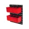 QBRICK SYSTEM ONE Aufbewahrungsbox + QBRICK SYSTEM PRO Aufbewahrungsbox mit Wandhalterung 5