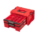 QBRICK SYSTEM PRO Werkzeugkasten mit Schubladen 2 EXPERT Red Ultra HD