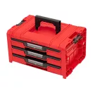 QBRICK SYSTEM PRO 2.0 Werkzeugkasten mit Schubladen 3 EXPERT Red Ultra HD