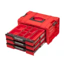 QBRICK SYSTEM PRO 2.0 Werkzeugkasten mit Schubladen 3 EXPERT Red Ultra HD