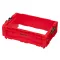 QBRICK SYSTEM PRO 2.0 Werkzeugkiste mit Stielhalter Erweiterung Custom Red Ultra HD