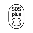 BOSCH Bithalteradapter SDS-Plus -> 1/4" 79 mm magnetisch