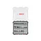 BOSCH Fräserschaft-Set Spannung: 8 mm, 30-tlg