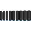 BOSCH PRO Lange Steckschlüssel-Satz 9-teilig 1/4" 6-14 mm CrMo