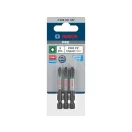 BOSCH PRO Impact-Bitset 3-teilig PZ1 / PZ2 / PZ3 x 55 mm 1/4" Hex