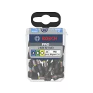 BOSCH PRO Impact Bitset PH2/PZ2/T20/25/30x5db x 25mm Tic Tac Box 1/4" Hex (25 Stück)