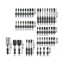 BOSCH PRO Impact Bit-Set 50-teilig 1/4" Hex