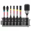 BOSCH PRO Bitset 7 Stk. 50 mm + Halter (PH2, PZ2, T15, T20, T25, T30) Pick & Click