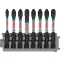 BOSCH PRO Bit Spitze Set 8-teilig 55 mm (PH1, PH2 x 2, PH3, PZ1, PZ2 x 2, PZ3) Pick & Click