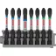 BOSCH PRO Bit Spitze Set 8-teilig 55 mm (PH1, PH2 x 2, PH3, PZ1, PZ2 x 2, PZ3) Pick & Click