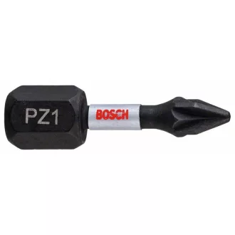   BOSCH Bitspitze PZ1 x 25 mm 1/4" Impact Control (2 Stück)