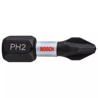   BOSCH Bitspitze PH2 x 25 mm 1/4" Impact Control (2 Stück)