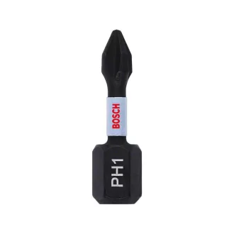   BOSCH Bitspitze PH1 x 25 mm 1/4" Impact Control (2 Stück)