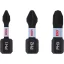 BOSCH Bitspitzen-Set 3-teilig PH1 / PH2 / PH3 x 25 mm Impact Control