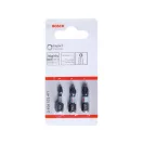BOSCH Bitspitzen-Set 3-teilig PZ1 / PZ2 / PZ3 x 25 mm Impact Control