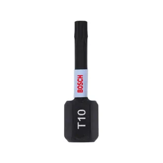   BOSCH Bitspitze Torx T10 x 25 mm 1/4" Impact Control (2 Stück)