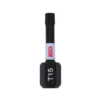   BOSCH Bitspitze Torx T15 x 25 mm 1/4" Impact Control (2 Stück)
