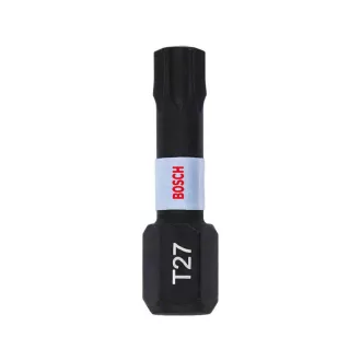   BOSCH Bitspitze Torx T27 x 25 mm 1/4" Impact Control (2 Stück)