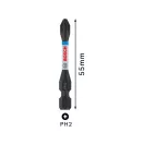 BOSCH PRO Impact Bit-Spitze PH2 x 55 mm 1/4" Hex (5 Stück)