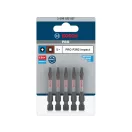 BOSCH PRO Impact Bit-Spitze P2R2 x 55 mm 1/4" Hex (5 Stück)