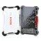 BOSCH PRO Schlangenbohrer Set, 8 Teile 2,0 - 10 mm HSS-G Bit Aufnahme