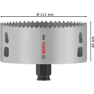   BOSCH PRO Lochsäge 111 mm (8% Kobalt) PC PLUS Multi Material