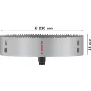 BOSCH PRO Lochsäge 210 mm (8% Kobalt) PC PLUS Multi Material