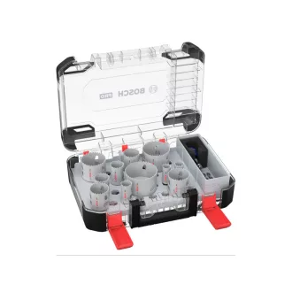   BOSCH PRO Lochsägen-Set 14-teilig (mit 8 % Kobalt) 20 - 76 mm PC PLUS Multi Material