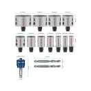 BOSCH PRO Lochsägen-Set 14-teilig (mit 8 % Kobalt) 20 - 76 mm PC PLUS Multi Material