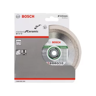   BOSCH Diamant-Trennscheibe 115 x 1,6 x 7,0 x 22,2 mm kontinuierlich Standard für Keramik