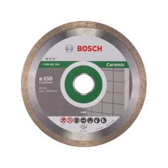   Diamant-Trennscheibe 150 x 1,6 x 7 x 22,2 mm Standard für Keramik