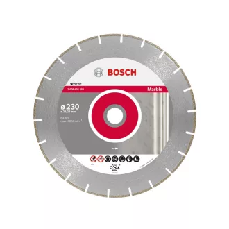   BOSCH Diamanttrennscheibe 230 x 2,8 x 3,0 x 22,2 mm segmentiert Standard for Marble