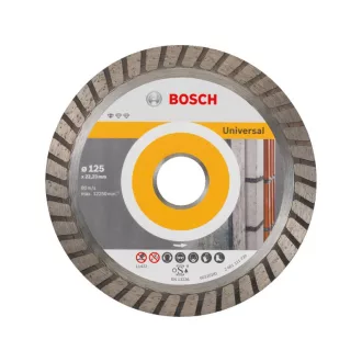   BOSCH Diamant-Trennscheibe 125 x 2,0 x 10 x 22,2 mm Turbo Standard für Universal