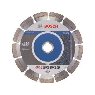   BOSCH Diamant-Trennscheibe 180 x 2,0 x 10 x 22,2 mm segmentiert Standard für Stein