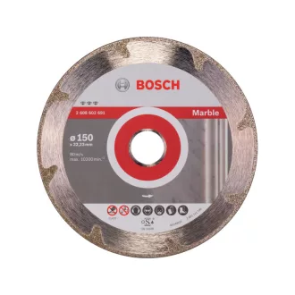  BOSCH Diamanttrennscheibe 150 x 2,2 x 3,0 x 22,2 mm kontinuierlich Best for Marble