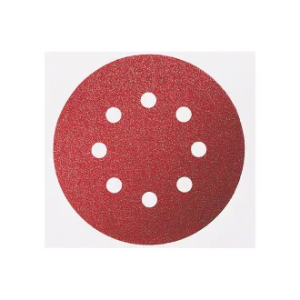 BOSCH Klett-Schleifteller 125 mm / P120 8 Löcher (5 Stück)