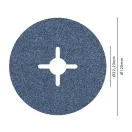 BOSCH PRO Fasertrennscheibe für Metall 125 x 22,2 mm / P60 Zirkoniumoxid