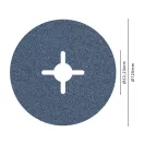 BOSCH PRO Fasertrennscheibe für Metall 125 x 22,2 mm / P80 Zirkonoxid