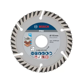   BOSCH PRO Diamant-Trennscheibe Multi Material 115 x 2,0 x 10 x 22,2 mm segmentiert