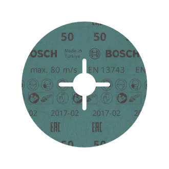 BOSCH PRO Fiberscheibe für Inox 125 x 22,2 mm / P50 Keramik
