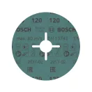 BOSCH PRO Fiberscheibe für Inox 125 x 22,2 mm / P120 Keramik gekerbt