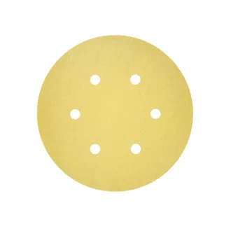   BOSCH Klett-Schleifblatt 150 mm / P80 6 Löcher C450 (50 Stück)