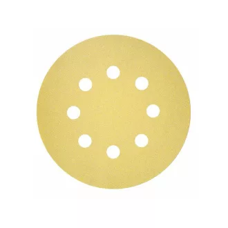   BOSCH Klett-Schleifteller 125 mm / P100 8 Löcher C450 (50 Stück)