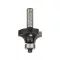 BOSCH Hartmetall-Abrundfräser mit Kugellager 28,7 (r=8 mm) x 15,2 x 53 x 8 mm