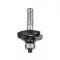 BOSCH Hartmetall "G"-Profilfräser mit Kugellager 31,8 (r=4,8 mm) x 12,4 x 54 x 8 mm