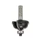 BOSCH Hartmetall "F" Profilfräser mit Kugellager 35,0 (r=9,5 mm) x 16,2 x 59 x 8 mm