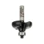 BOSCH Hartmetall "G" Profilfräser mit Kugellager 38,0 (r=6,35 mm) x 15,7 x 57 x 8 mm
